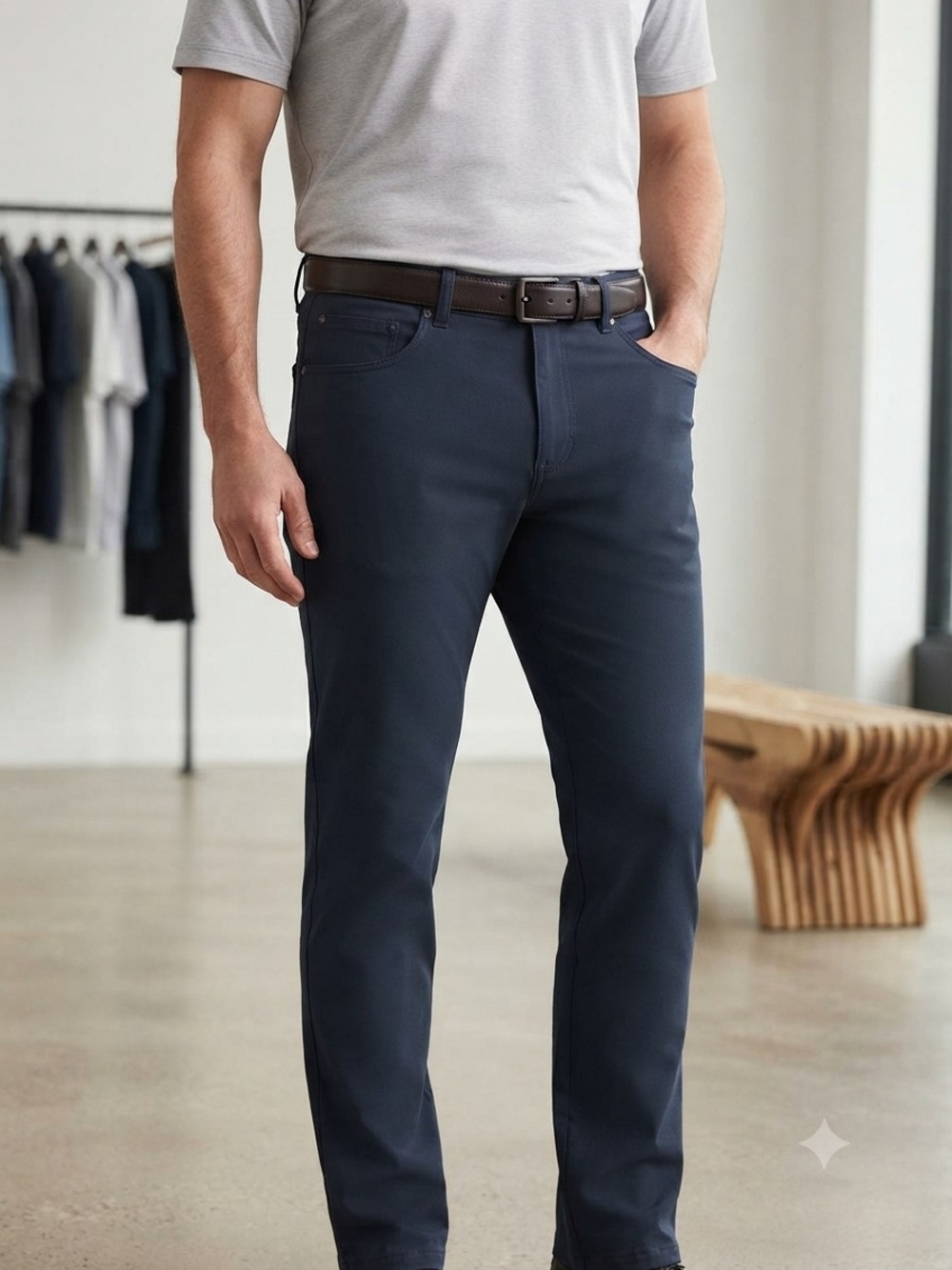 lululemon athletica ABC Classic Fit Black Pants Size 34